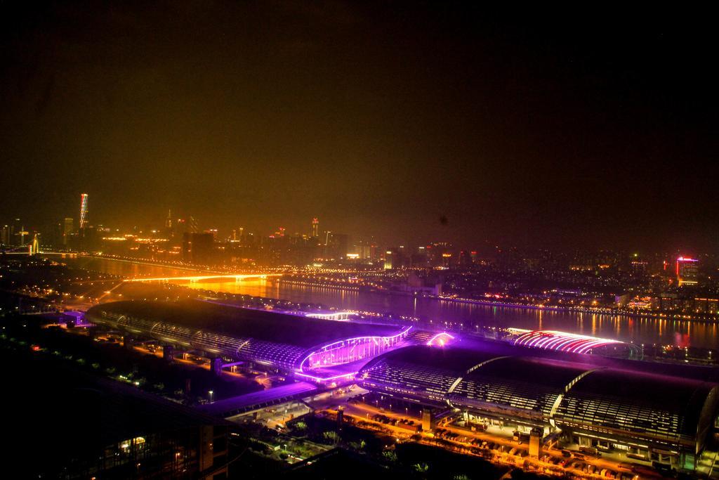 Jufeng Executive Apartment Kanton Exterior foto
