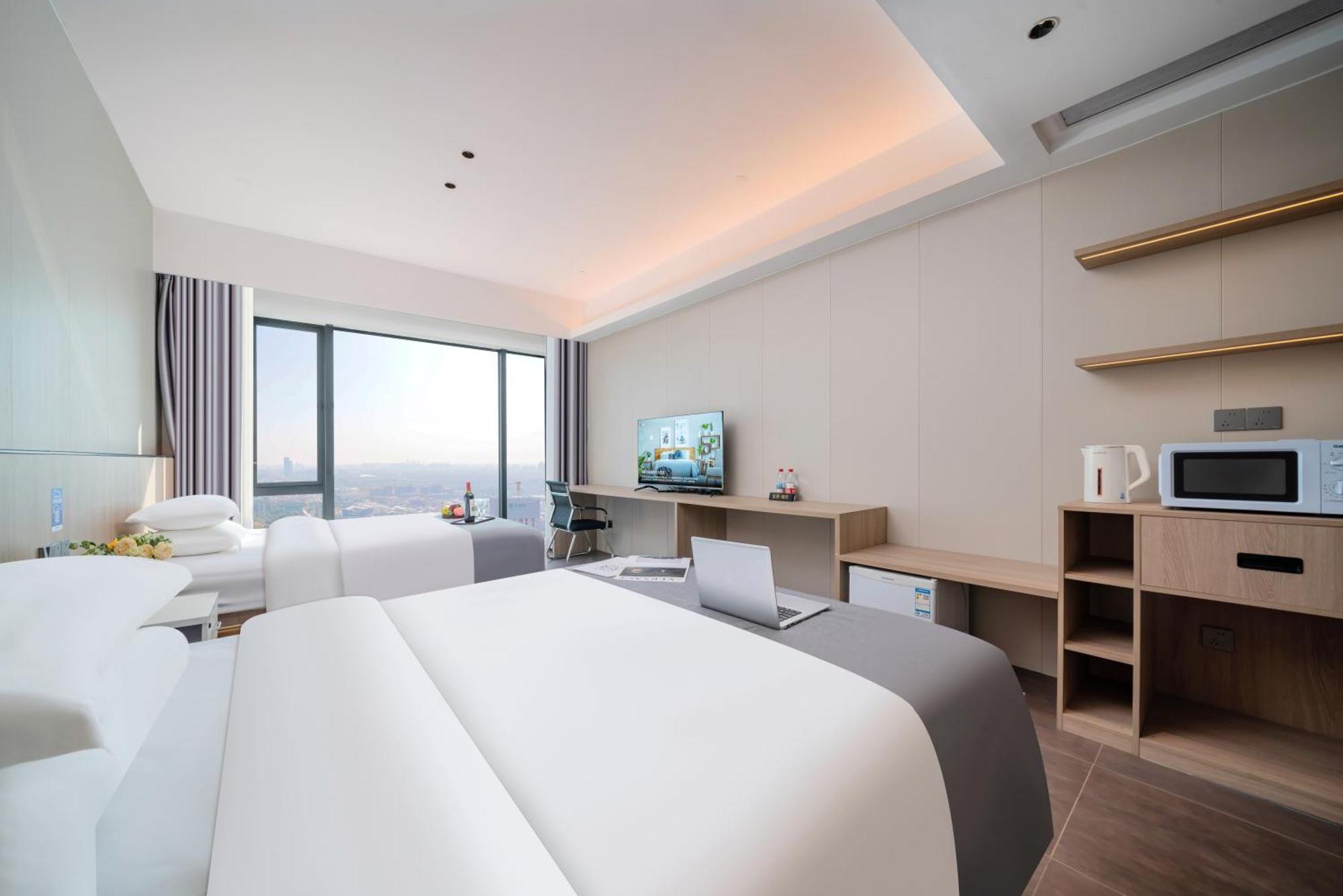 Jufeng Executive Apartment Kanton Exterior foto