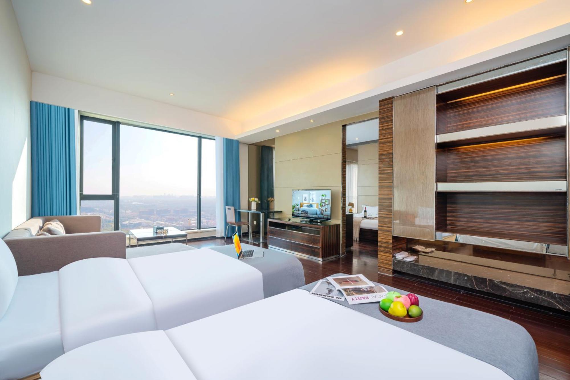 Jufeng Executive Apartment Kanton Exterior foto