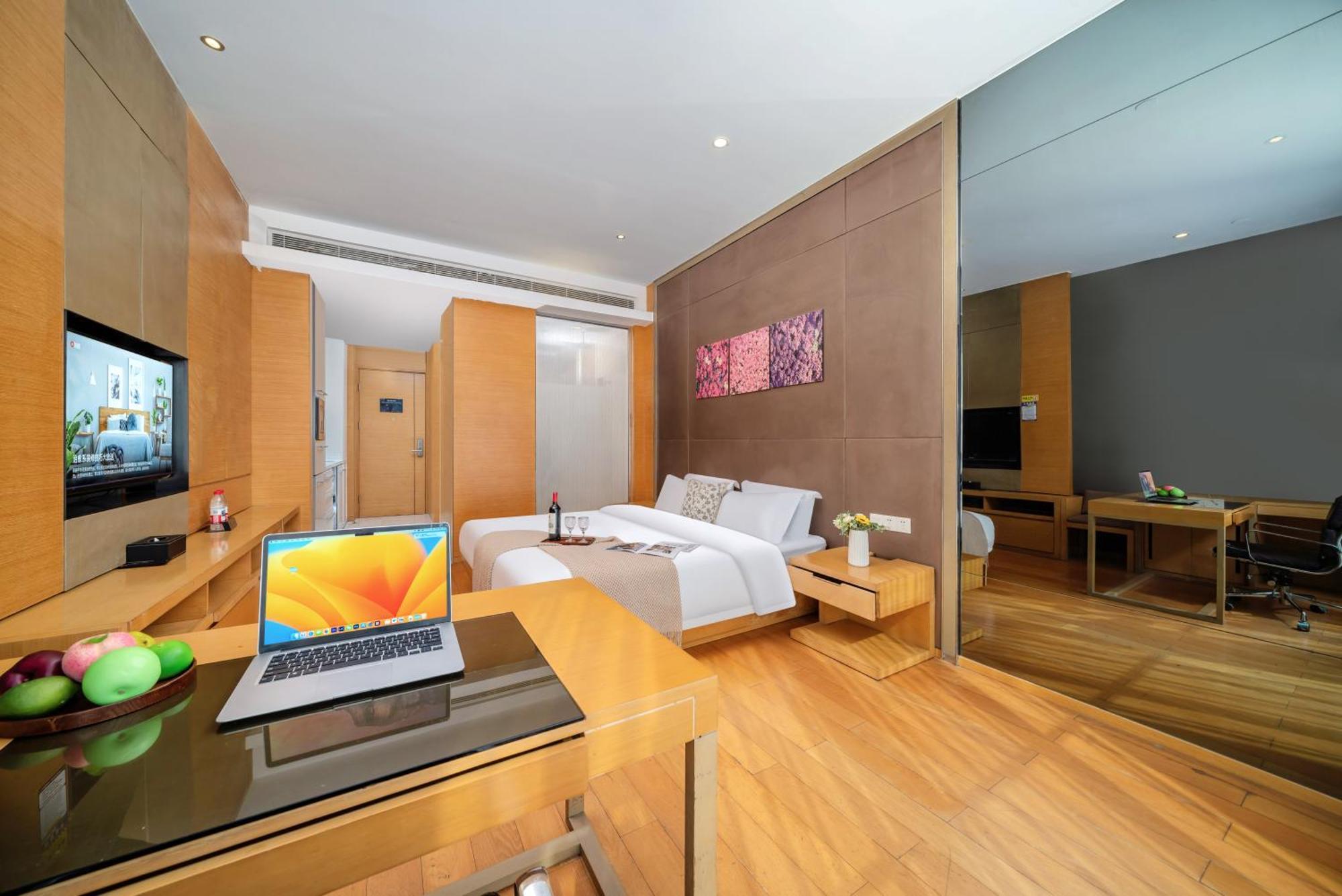 Jufeng Executive Apartment Kanton Exterior foto