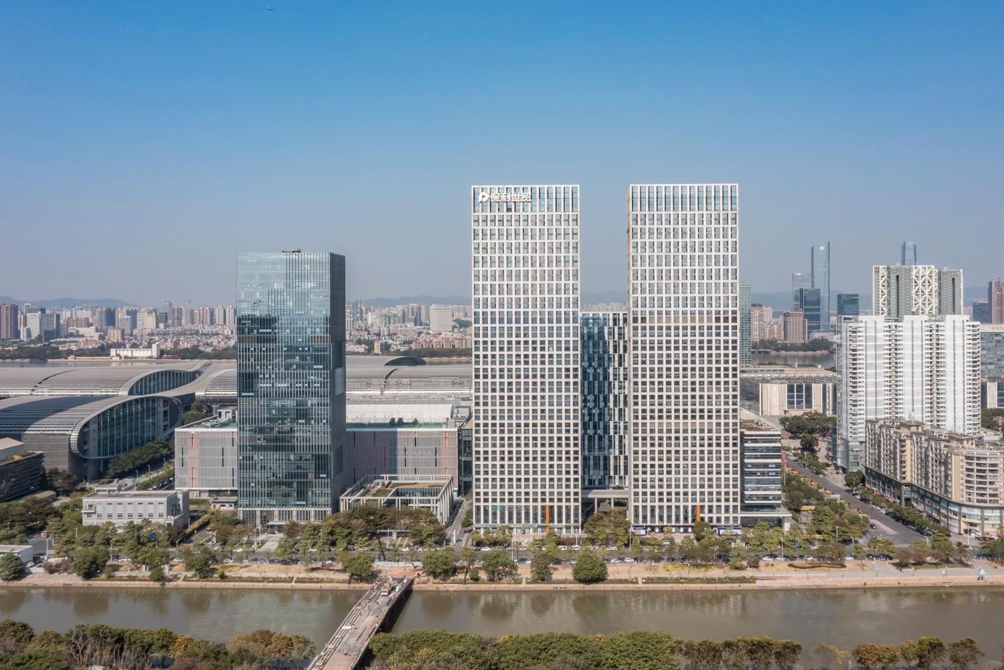 Jufeng Executive Apartment Kanton Exterior foto